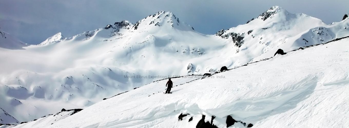 Mount Elbrus Expedition 5642M- Kahlur Adventures India