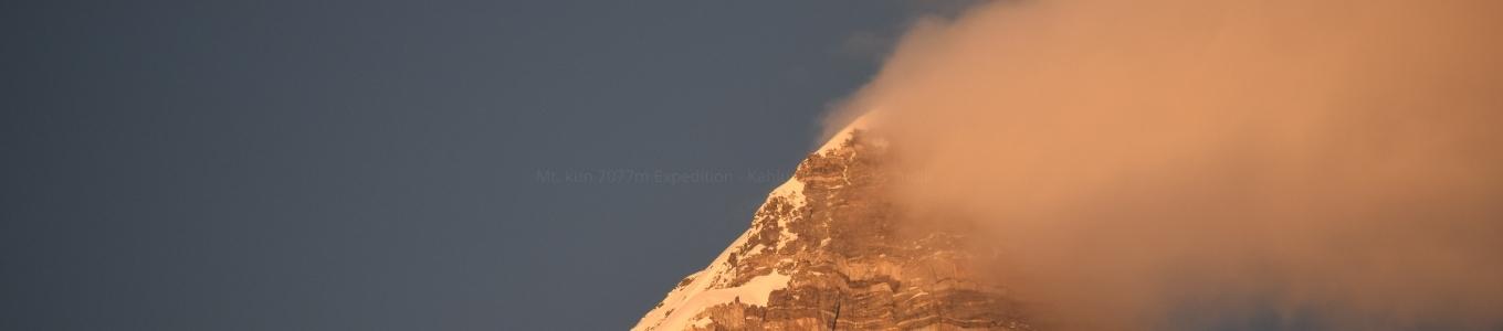 Mt. kun 7077m Expedition - Kahlur Adventures India