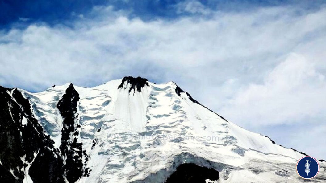 View of Mount CB 13 peak India - kahlur adventures 