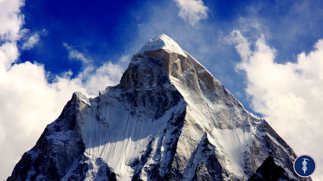 View of Mount CB 13 peak India - kahlur adventures 