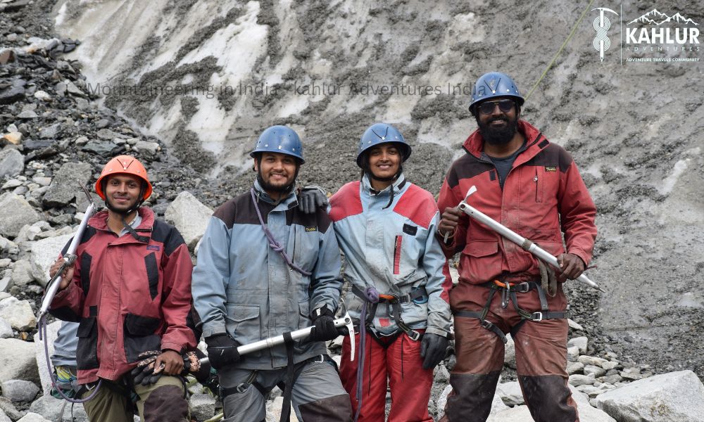 Mountaineering in India - kahlur Adventures India 