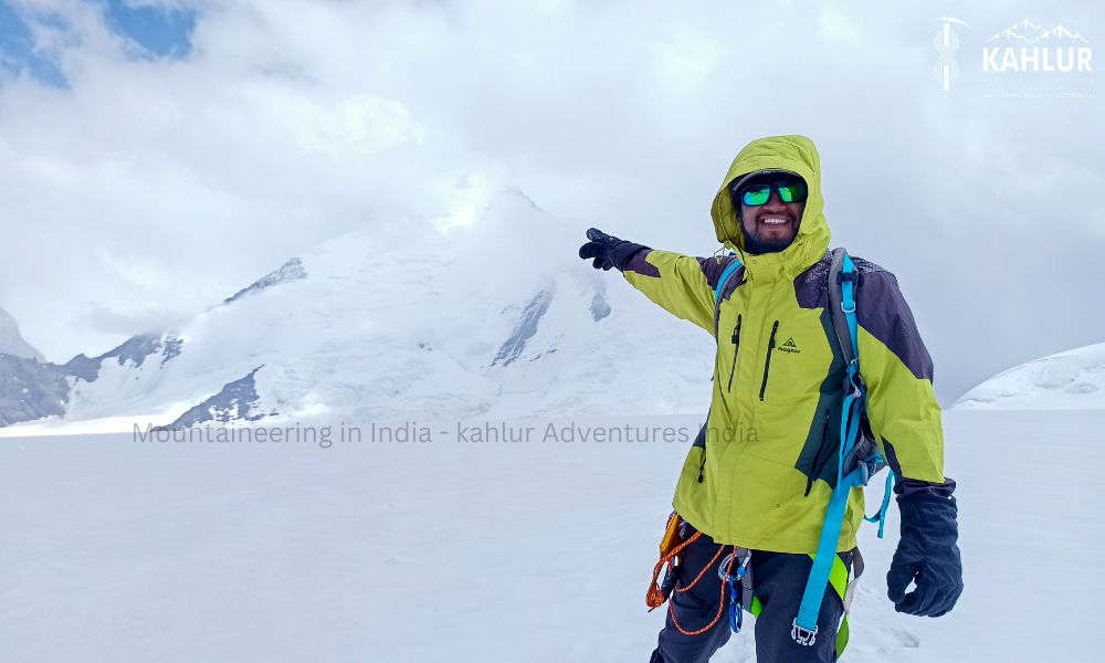 Mountaineering in India kahlur Adventures 