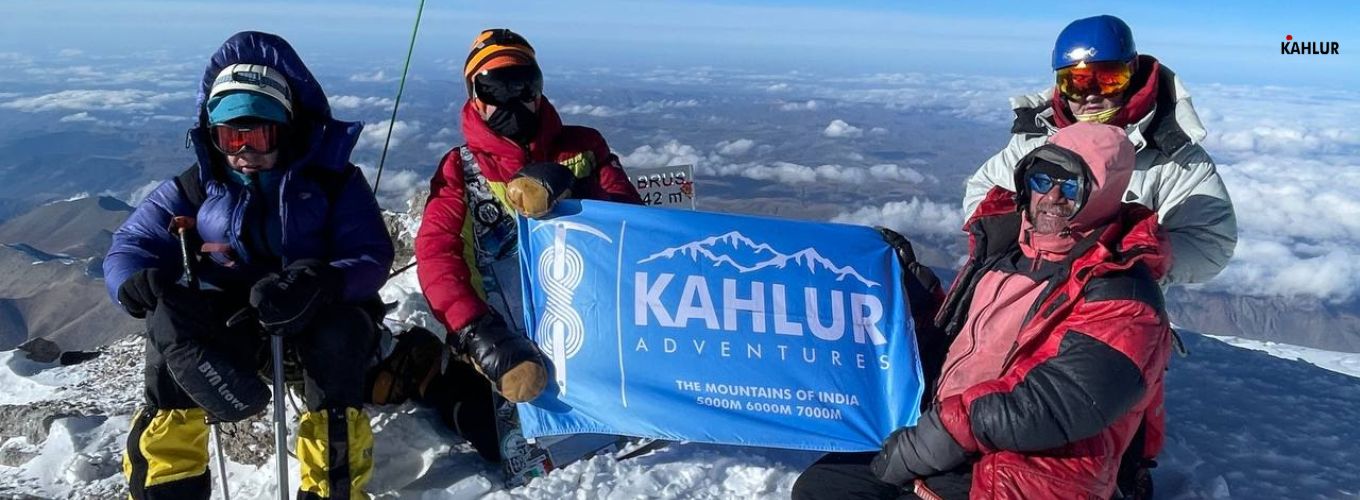 Mount Elbrus expedition Kahlur Adventures India