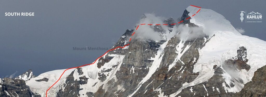 Mount Menthosa 6443M Expedition - Kahlur Adventures India