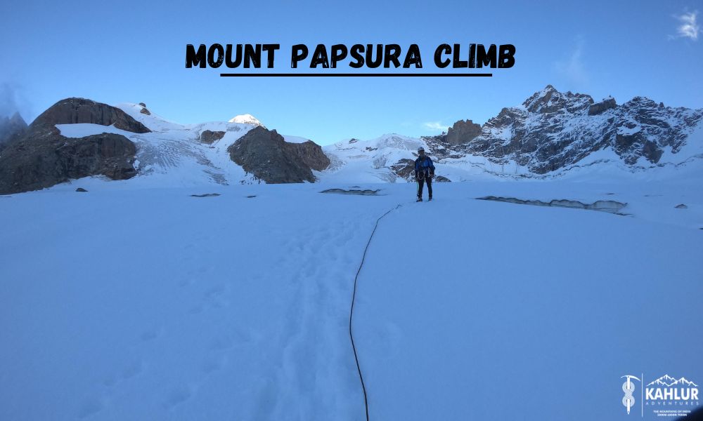 Mount Papsura Climb - Kahlur Adventures India