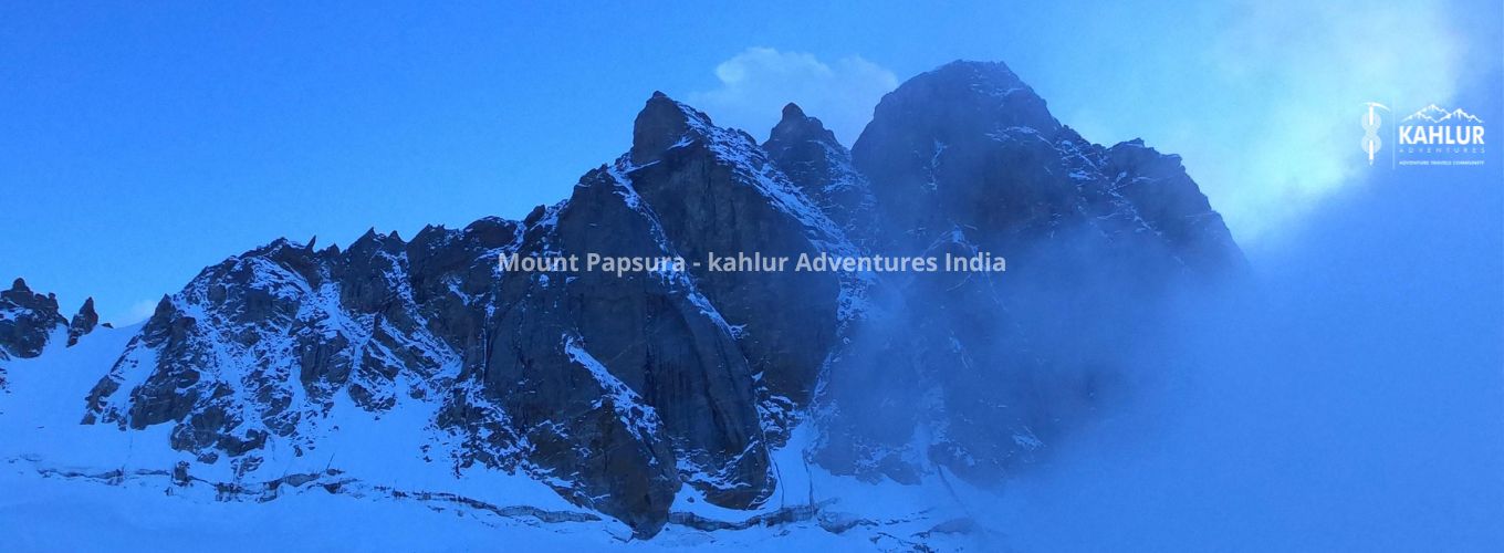 Climb Papsura Peak India - Kahlur Adventures