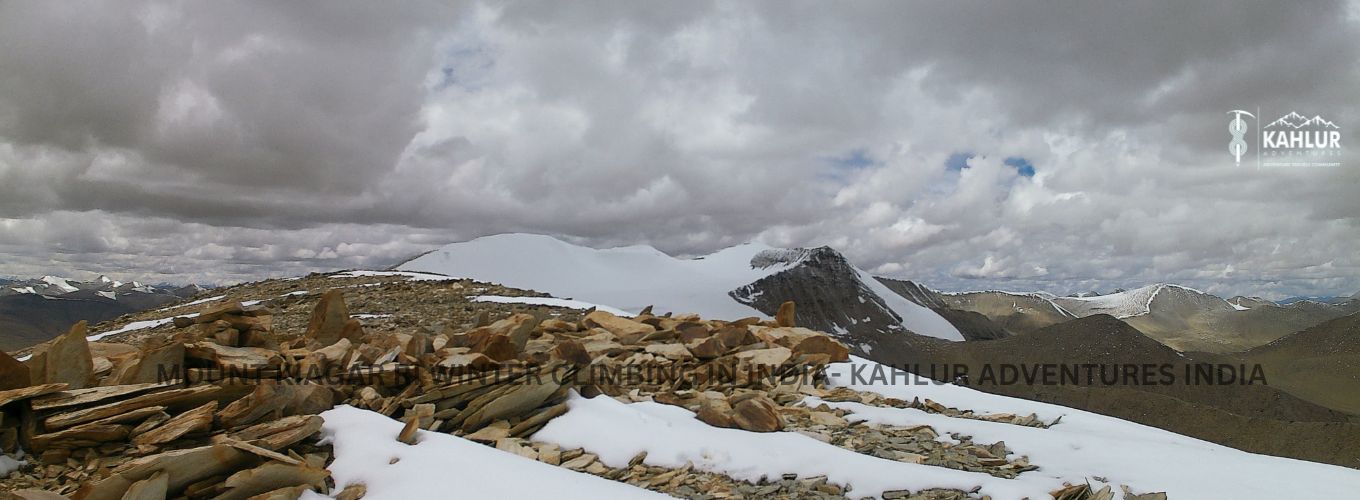 Mount Kiagar Ri winter climbing in India - Kahlur Adventures India