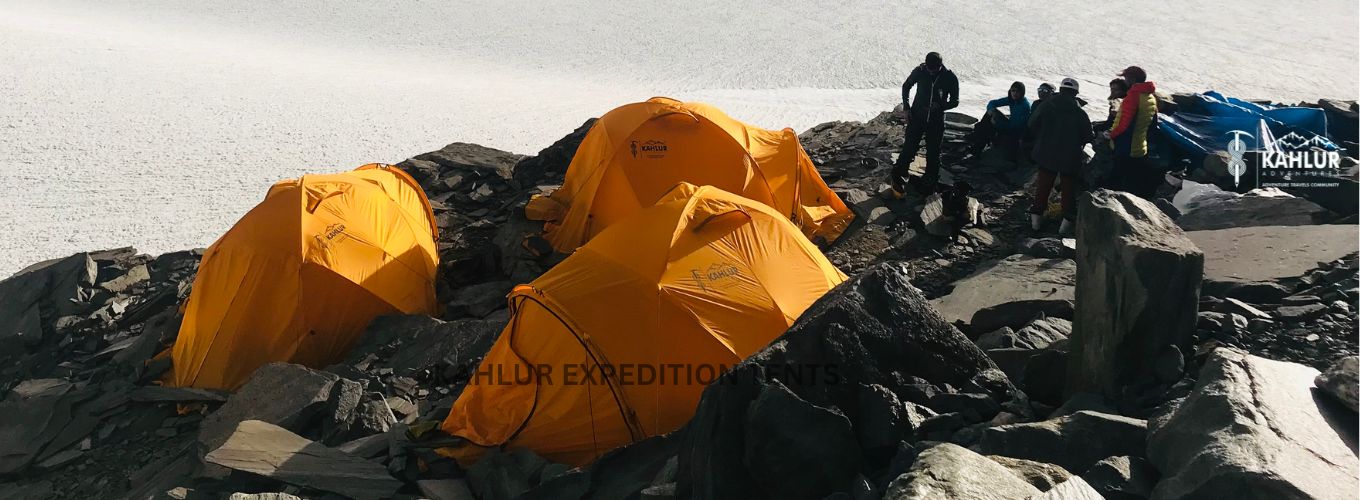 Kahlur Expedition Tents - Kahlur Adventures India