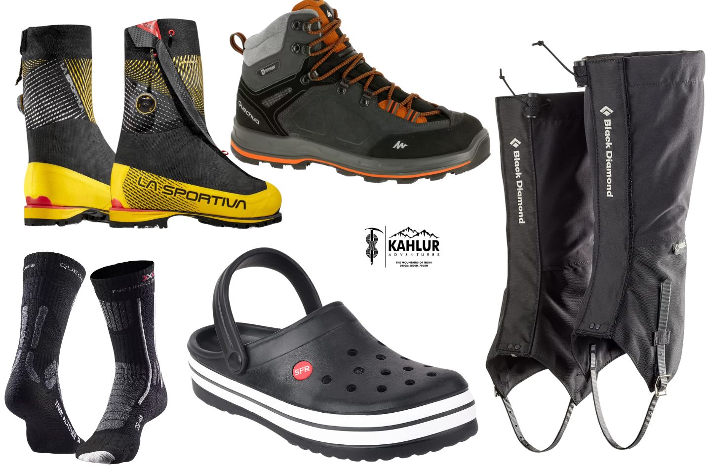 Nun, Kun, Satopanth Mountaineering Boots List - Kahlur Adventures India