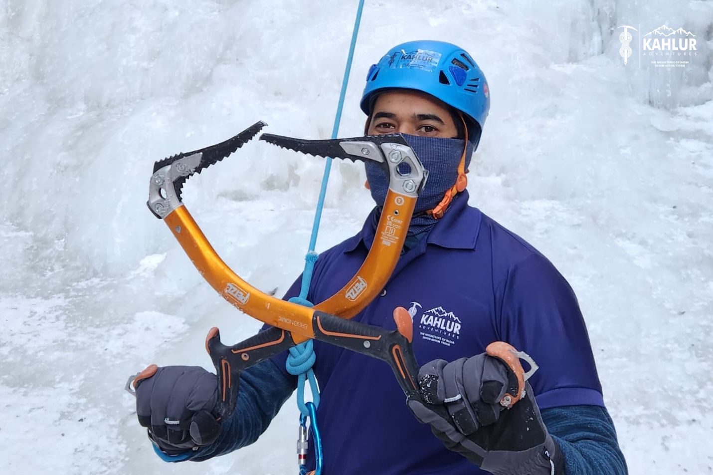 Pankaj Chandel Kahlur Climb - Kahlur Adventures India