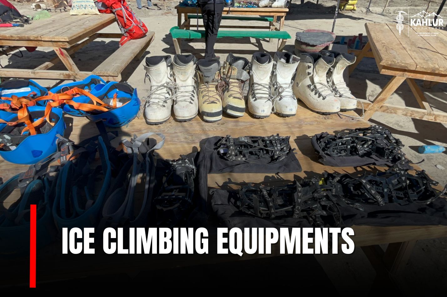 ICE CLIMBING EQUIPMENTS - Kahlur India