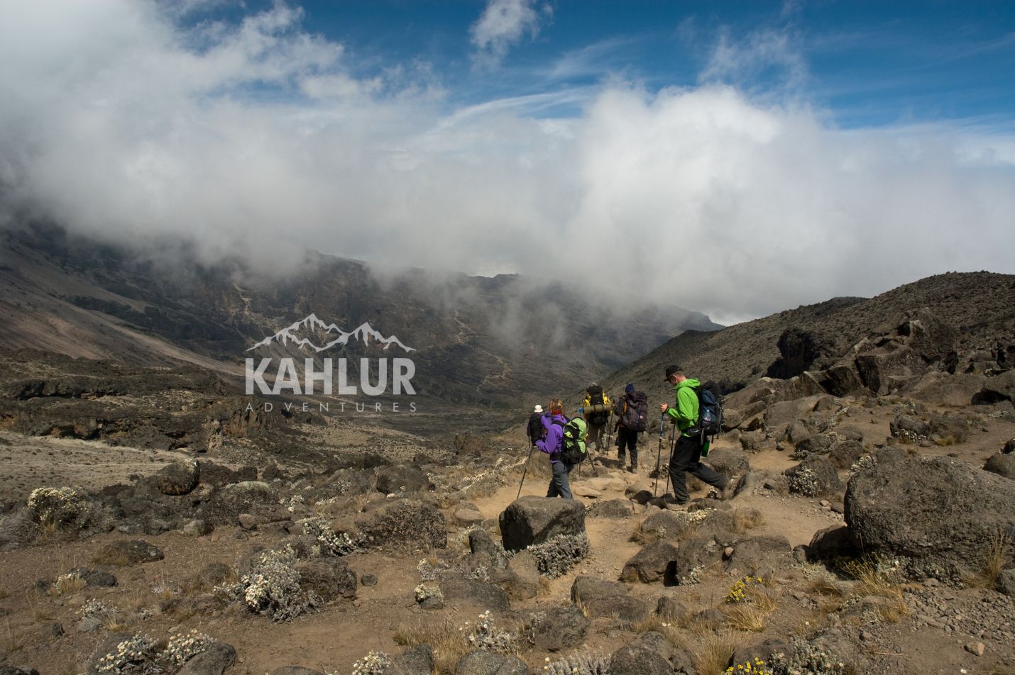 Kilimanjaro trek route - Kahlur India
