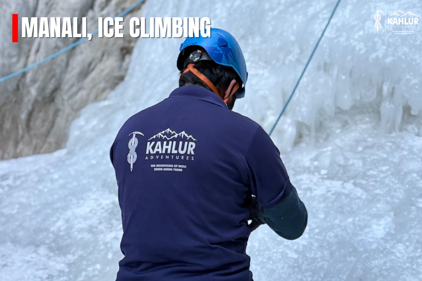 Manali, Ice Climbing Kahlur India