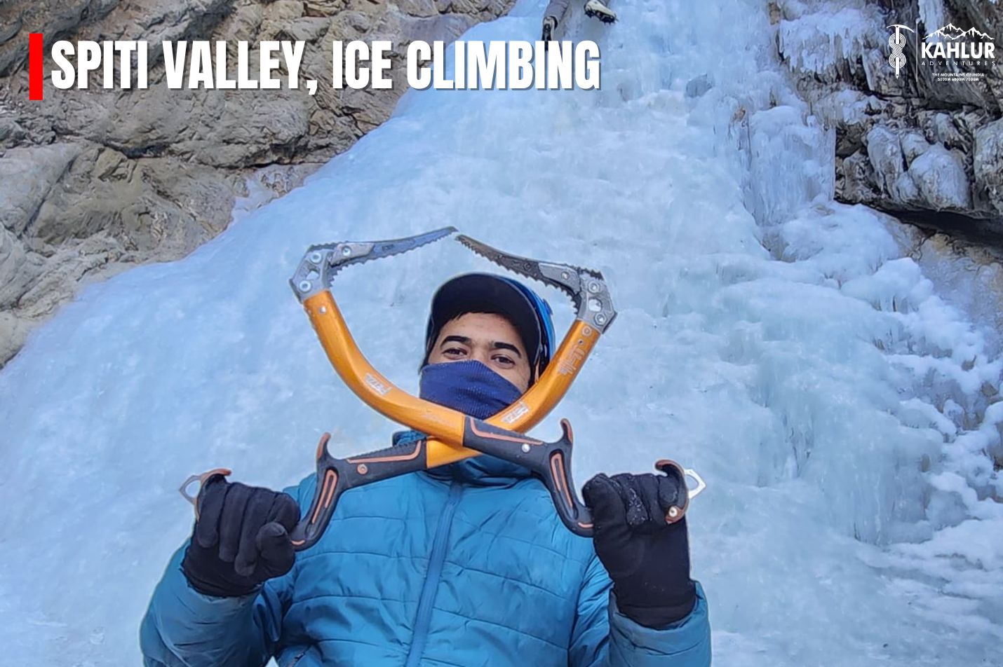 Spiti Valley, Ice Climbing Kahlur India