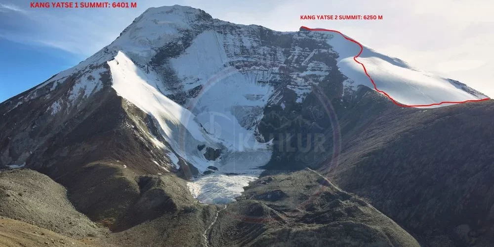 Kangyatse 2 Summit kahlur Adventures